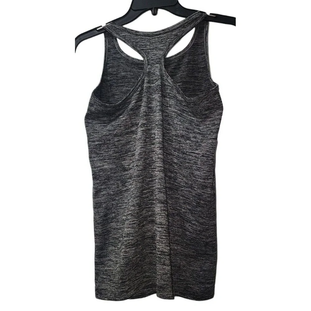 Athleta Tank Dress Heathered Racerback‎ Sleeveless Casual Comfy Size L